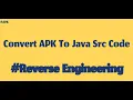 Convert APK to java source code java
