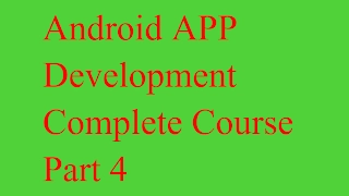 Android App Development 2017 for Beginners 4 Custom ListView Adapter