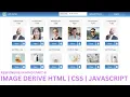 P-8 IMAGE DERIVE PROJECT HTML CSS JAVASCRIPT IN HINDI Justforcode