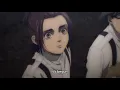 Flying Titan's Scene (S4) | Zeke turn's eldians into pure titan by a scream