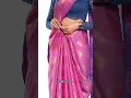 Download Lagu Draping a Soft Silk Saree | farewell Saree | Saree draping | how to drape a Saree | #shorts
