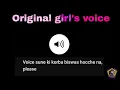 Download Lagu Voice sune ki korbe,biswas hoche na - girl's voice effect @cutegirlvoiceeffect #girlvoiceprank