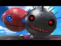 Robot Pacman vs Cartoon Cat vs Ms Pacman vs Scary Pacman X--733