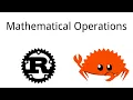 Rust Mathematical Operations Rust Tutorial 07