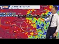 Strong storms in the River Valley