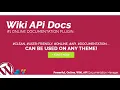 Wiki API Docs - Online Documentation Manager Codecanyon Scripts and Snippets