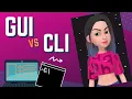 GUI vs CLI in 2 minutes In Hindi with Eng Sub Difference between GUI and CLI Why CLI