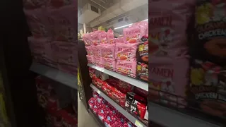 My Oh My Rows of Ramens at H-mart in Redmond WA -