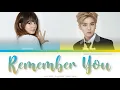 Download Lagu Shannon Williams (샤넌) ft. Jong Kook (SPEED) Remember You (싱글) Color Coded Lyrics (Han/Rom/Eng)
