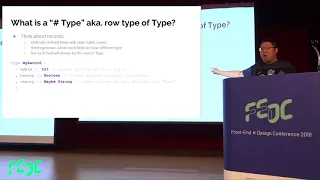 Type-safe type-level type-driven solutions with PureScript Justin Woo 2018 FEDC