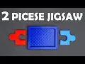 Can you solve this 2 piece jigsaw puzzle