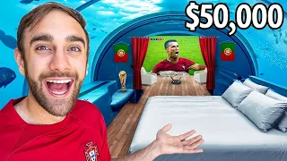 Download $100 VS $50,000 Football Hotel Room! MP3