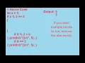 Intro To Rust Programming 3 if loops and match