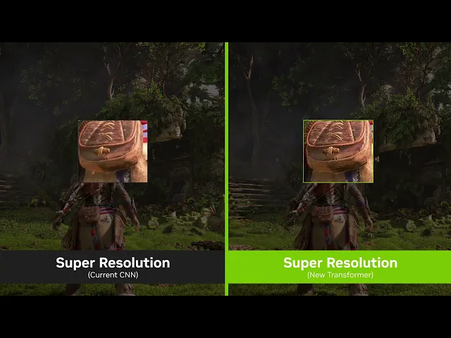 DLSS Super Resolution with New Transformer Model | Horizon Forbidden West