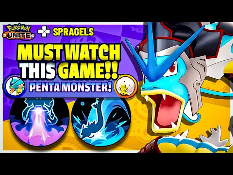 Download MP3 Gyarados Rampage!! Crushing Opponents with Penta KOs | Pokemon Unite