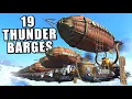 19 Thunderbarges