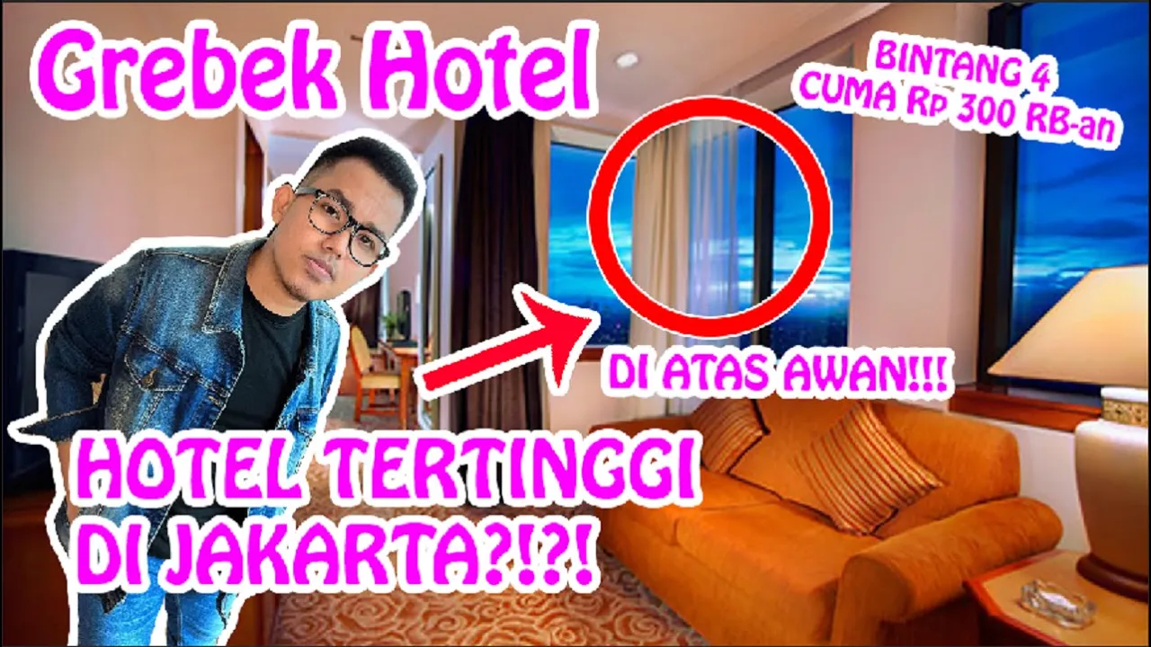 
          
          
          
            
            REVIEW HOTEL TERTINGGI DI JAKARTA?! PEMANDANGAN DI ATAS AWAN! STAYCATION JAKARTA ⭐ 4 MURAH & MEWAH!
          
        . 