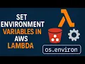 Set Environment Variables in AWS Lambda Configure S3 Buckets for ML Pipeline