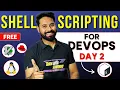 Master Basics of Shell Scripting for DevOps in 1 Hour FREE COURSE Day 2