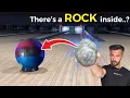 Download Lagu I built a Bowling Ball with a ROCK CORE
