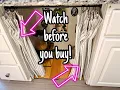 LIMON HOME Sage Green Striped Kitchen Curtains 30 Length 2 Panels Set Review - Watch BEFORE you buy