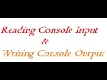 Reading Console Input in Java