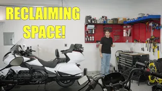 Just a Guy a Messy Garage and an Omniwall