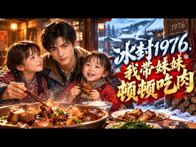 冰封1976,兄妹困在極寒年代!別人餓肚子,他靠神秘空間囤滿物資,帶妹妹頓頓吃肉逆襲求生!