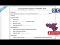 Lagu Employment Agency Possible Jobs Ielts Listening Test 2024 #ielts #gicratia #listening #ieltsexam