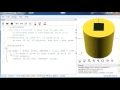 OpenSCAD tutorial difference
