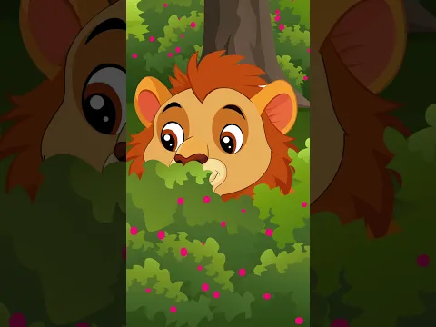 Peekaboo Song! Fun Peekaboo Game Animals Hid and Seek Song for Preschoolers for Circle Time #shorts