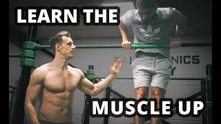 Download Teaching a BEGINNER the MUSCLE UP in 10 minutes (\u0026 how YOU can do this TOO) MP3