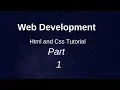 HTML5 and CSS3 Beginner Bangla Tutorial 1 Introduction