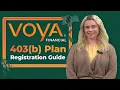 Register Your Retirement Savings Plan Through Voya Financial