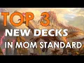 Top 3 NEW Decks in MOM Standard Magic the Gathering Mtg Arena