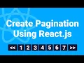 Create Pagination using React js JS Freelancer