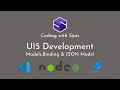 6 Models Binding JSON Model UI5 Development Visual Studio Code Coding with Sijas