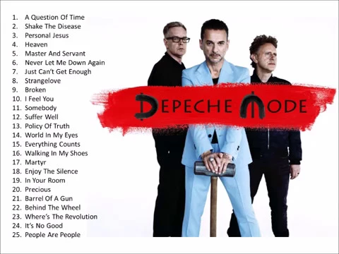 Download MP3 The Very Best Of DEPECHE MODE: Top 25 | Time For Music