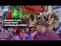 Download Lagu Israëlische demonstranten beweren dat het Palestijnse watermeloensymbool van hen is