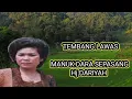 Lagu TEMBANG LAWAS MANUK DARA SEPASANG Hj.DARIYAH