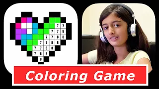 How to Play Color by Number - FREE Game for KIDS