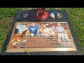 Faces in death--sunset memorial park--San antonio Texas