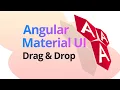 Drag and Drop in Angular with Angular Material