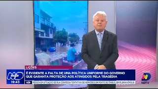 Paulo Alceu comenta: proteção aos atingidos e a falta de política governamental