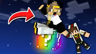 ماين كرافت ولكن سباق بلوكات الحظ المجنونة ضد صديقي بلوكات حظ RGB 