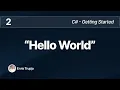 2 C - Hello World