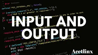 Input Output in Java Java Basics - AP Computer Science A MasterClass