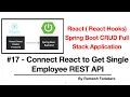React Hooks Spring Boot CRUD Full Stack App - 17