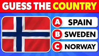 Can You Guess All 60 Country Flags? 🌍 | Easy to Impossible | Ultimate Flag Quiz Challenge