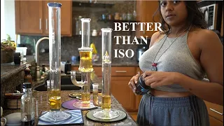 the best way to clean flower tubes tips from a collector